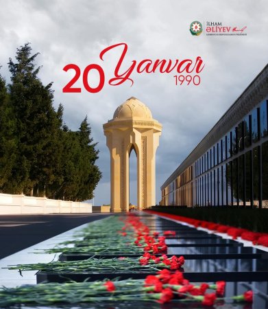İlham Əliyevdən 20 Yanvar PAYLAŞIMI