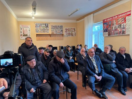 Laçın Rayon İcra Hakimiyyətinin başçısı Aqil Nəzərlinin növbəti görüşü-səyyar qəbulu Qəbələ rayonu ərazisindəki Zarağan-2 məcburi köçkünlər qəsəbəsində keçirildi. 05.02.2025