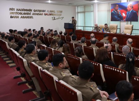 FHN-in Dövlət Yanğın Nəzarəti Xidmətində müşavirə keçirildi - Fotolar