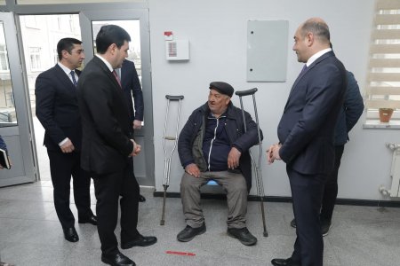 Xaçmaz şəhərində növbəti səyyar qəbul keçirilib.