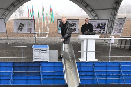 Xankəndidə Zəfər parkının təməli qoyuldu - Yenilənib - Fotolar