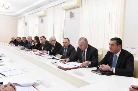 Rövşən Rzayev kollegiya iclası keçirdi - Tapşırıqlar verdi