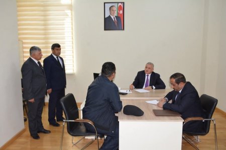 İcra başçısı tərəfindən növbəti dəfə vətəndaşların müraciətləri dinlənilib