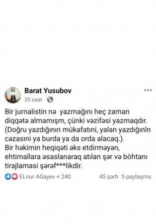 “Yeni Klinika“nın direktoru həkimlərə “şərəfsiz“ dedi, sərt cavablar aldı -“Səhiyyə makleri