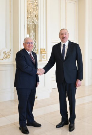 Yaşar Gülər Bakıya gəldi - İlham Əliyevlə görüşdü