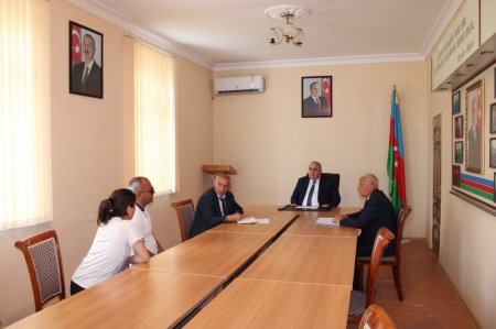 Laçın Rayon İcra Hakimiyyətində vətəndaşların növbəti qəbulu keçirildi. 14.05.2025