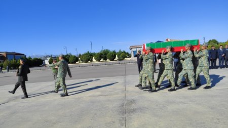 Şəhidimiz Naxçıvanda DƏFN EDİLİR - FOTOLAR