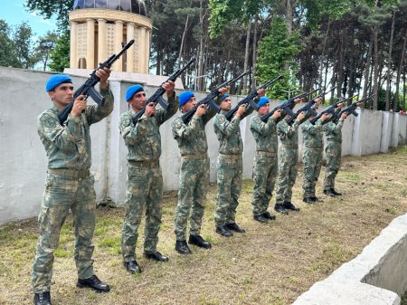 Şəhid Miriş Rüstəmov Ağcabədidə dəfn edildi - FOTO