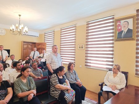 Laçın Rayon İcra Hakimiyyətinin başçısı Aqil Nəzərlinin növbəti görüşü-səyyar qəbulu Bakı şəhərinin Nərimanov rayonunda keçirildi. 02.06.2025