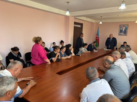 Laçın Rayon İcra Hakimiyyətinin başçısı Aqil Nəzərlinin növbəti görüşü-səyyar qəbulu Mingəçevir şəhəri ərazisində keçirildi. 11.06.2025