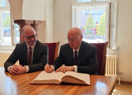 Zakir Fərəcovun başçılıq etdiyi nümayəndə heyəti Lints şəhərində işgüzar səfərdədir – FOTOLAR