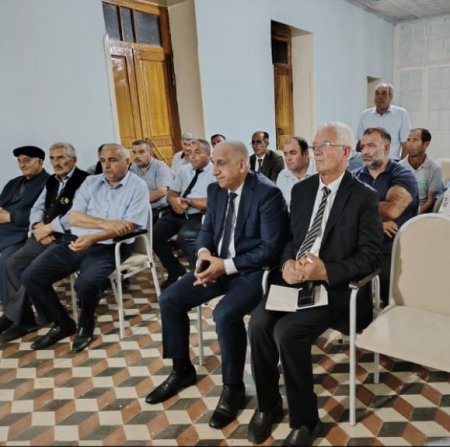 Laçın Rayon İcra Hakimiyyətinin başçısı Aqil Nəzərlinin növbəti görüşü-səyyar qəbulu Şamaxı rayonu ərazisində keçirildi. 01.07.2025