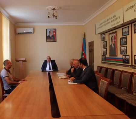 Laçın Rayon İcra Hakimiyyətində vətəndaşların növbəti qəbulu keçirildi. 23.07.2025