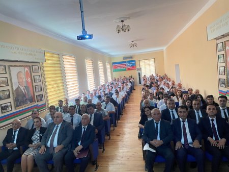 Laçın Rayon İcra Hakimiyyətində “Qərbi Azərbaycan İrsi” kitabının I cildinin təqdimatı keçirilmişdir. 24.07.2025