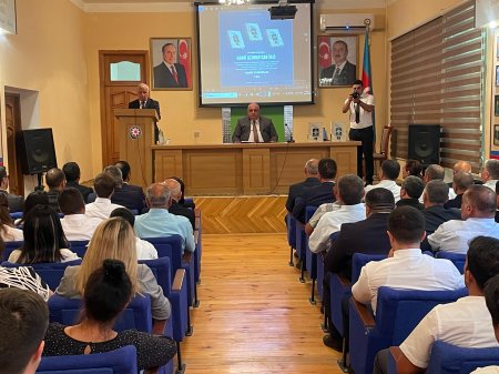 Laçın Rayon İcra Hakimiyyətində “Qərbi Azərbaycan İrsi” kitabının I cildinin təqdimatı keçirilmişdir. 24.07.2025