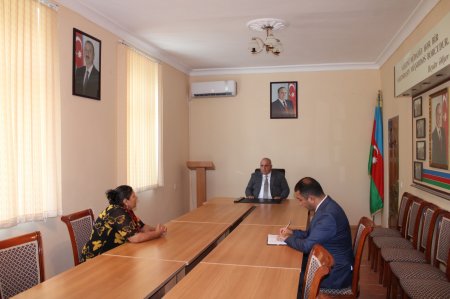 Laçın Rayon İcra Hakimiyyətində vətəndaşların növbəti qəbulu keçirildi. 27.08.2025