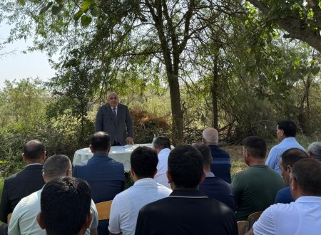 Laçın Rayon İcra Hakimiyyətinin başçısı Aqil Nəzərlinin növbəti görüşü-səyyar qəbulu Ağcabədi rayonunun Taxta Körpü ərazisindəki Nurəddin obasında keçirildi. 02.09.2025