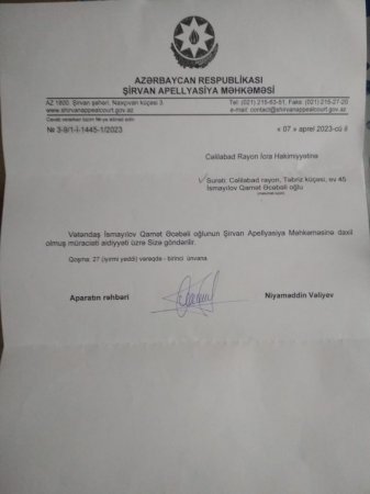 Şəhid ailəsi və Qarabağ veteranı Prezidentə müraciət etdi