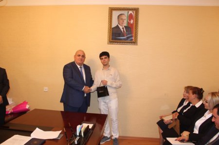 Laçın rayonu üzrə yüksək balla ali təhsil müəssisələrinə qəbul olan tələbələrlə görüş keçirilmişdir.