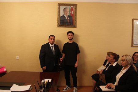 Laçın rayonu üzrə yüksək balla ali təhsil müəssisələrinə qəbul olan tələbələrlə görüş keçirilmişdir.