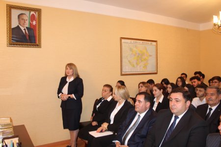 Laçın rayonu üzrə yüksək balla ali təhsil müəssisələrinə qəbul olan tələbələrlə görüş keçirilmişdir.
