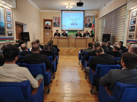 Laçın rayonunda “Heyvanların identifikasiyası və qeydiyyat sisteminin formalaşdırılması və tətbiqi” ilə bağlı maarifləndirici tədbir keçirilmişdir.