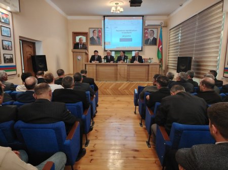 Laçın rayonunda “Heyvanların identifikasiyası və qeydiyyat sisteminin formalaşdırılması və tətbiqi” ilə bağlı maarifləndirici tədbir keçirilmişdir.