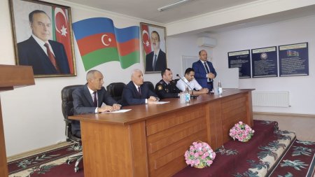 Laçın rayon Polis şöbəsi ilə birgə tədbir keçirilmişdir.