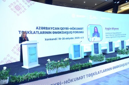 Xankəndidə QHT-lərin Əməkdaşlıq Forumunun rəsmi açılışı olub - Fotolar