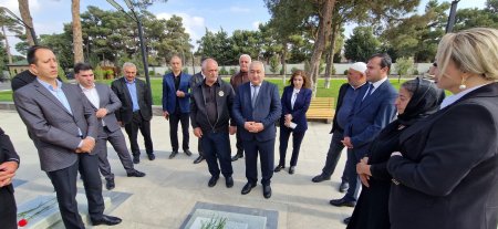 44 günlük Vətən müharibəsi şəhidi Xosrovzadə İlkin Azay oğlunun anım günü qeyd olunub