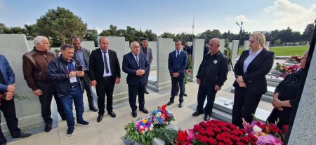44 günlük Vətən müharibəsi şəhidi Xosrovzadə İlkin Azay oğlunun anım günü qeyd olunub