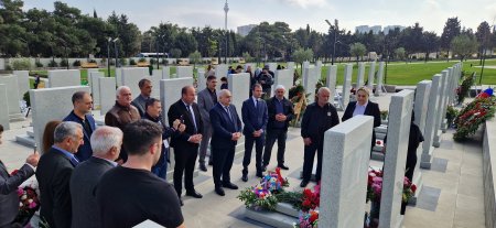 44 günlük Vətən müharibəsi şəhidi Xosrovzadə İlkin Azay oğlunun anım günü qeyd olunub