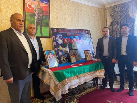 Kamallı kənd inzibati ərazi dairəsi üzrə nümayəndəliyinin təşkilatçılığı ilə şəhid ailələri ilə görüş keçirilmişdir.