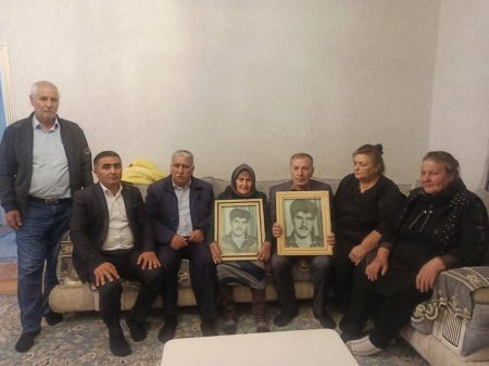 Laçın rayonunun Bozlu kənd sakini,Birinci Qarabağ müharibəsi Şəhidi,Şəhid Müseyibov Müseyib Yusif oğlunun Anası,ailə üzvləri ilə görüş keçirdi