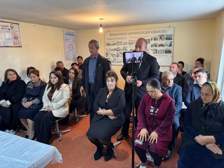 Laçın Rayon İcra Hakimiyyətinin başçısı Aqil Nəzərlinin növbəti görüşü-səyyar qəbulu Ağcabədi rayonunda keçirildi. 04.11.2025