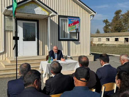 Laçın Rayon İcra Hakimiyyətinin başçısı Aqil Nəzərlinin növbəti görüşü-səyyar qəbulu Bərdə rayonunda keçirildi. 05.11.2025