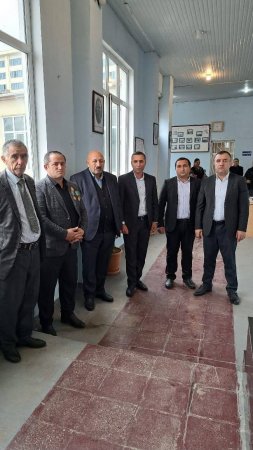 Quşçu kənd icra nümayəndəliyi və tam orta məktəbinin kollektivi ilə birlikdə məktəbdə tədbir keçirilmişlər 