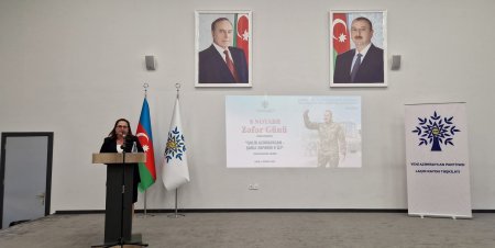 YAP Laçın rayon təşkilatı Laçında “Zəfər Günü” nü qeyd etdi YAP Laçın rayon təşkilatı Laçında “Zəfər Günü” nü qeyd etdi
