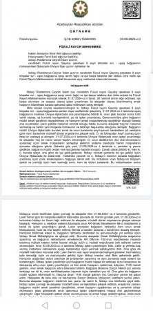 Füzulidə 9 saylı Körpələr Evində qalmaqal: Müdir Ülviyyə Əjdərzadə yayılan səs yazısını inkar etdi