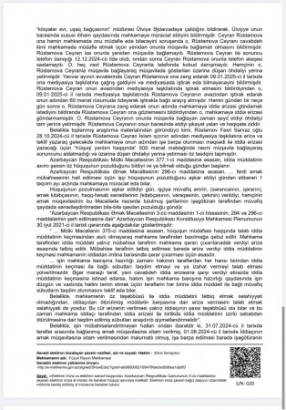 Füzulidə 9 saylı Körpələr Evində qalmaqal: Müdir Ülviyyə Əjdərzadə yayılan səs yazısını inkar etdi