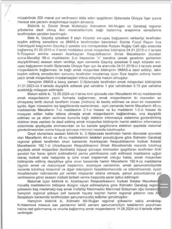 Füzulidə 9 saylı Körpələr Evində qalmaqal: Müdir Ülviyyə Əjdərzadə yayılan səs yazısını inkar etdi