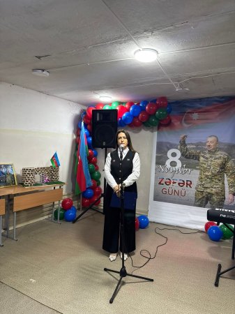 8 noyabr — Zəfər Günü münasibətilə Şərqi Zəngəzur Regional Mədəniyyət İdarəsinə tabeli müəssisələrində tədbir keçirilib 