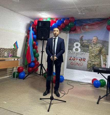 8 noyabr — Zəfər Günü münasibətilə Şərqi Zəngəzur Regional Mədəniyyət İdarəsinə tabeli müəssisələrində tədbir keçirilib 