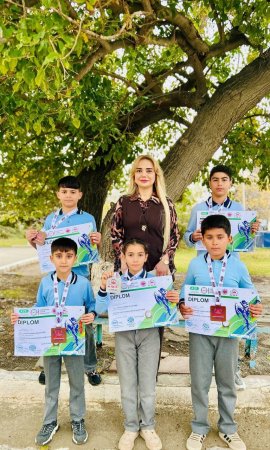 Qaradağda Zəfər Gününə həsr olunmuş idman yarışlarında məktəblilər fərqləndi