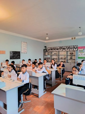 “Uşaq Hüquqları Aylığı” çərçivəsində məktəbdə tədbir keçirildi