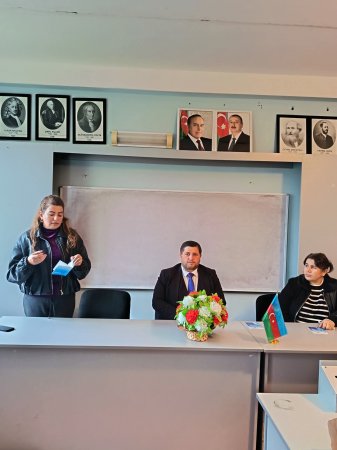 “Uşaq Hüquqları Aylığı” çərçivəsində məktəbdə tədbir keçirildi