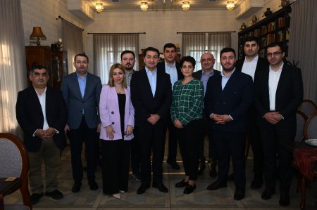 Azərbaycan və Ermənistan nümayəndələri Bakıda bir araya gəldilər - FOTOLAR