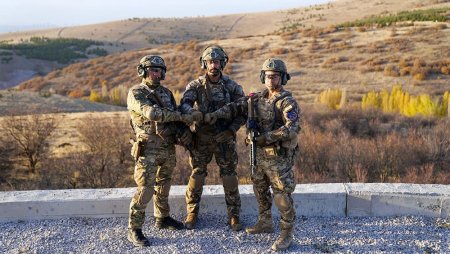 Azərbaycan, Türkiyə və Gürcüstan xüsusi təyinatlılarının təlimi keçirildi