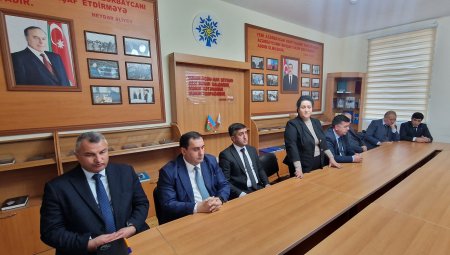 YAP Laçın rayon təşkilatı “Ulu Öndər Heydər Əliyevin milli dövlətçilik irsi” adlı tədbir keçirib
