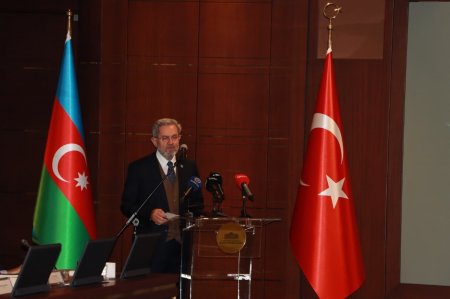 Deputatlar Ankarada Ulu Öndərin anım mərasimində - FOTOLAR